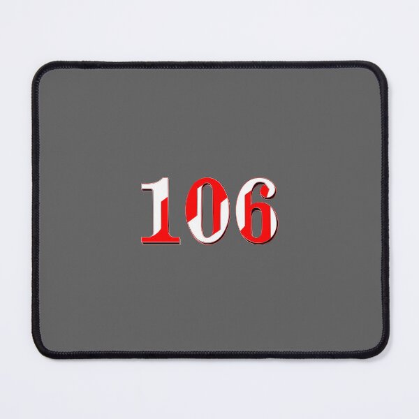 Item preview, number one hundred and six digit 106 order sequence team member age designed and sold by 4rpixs.