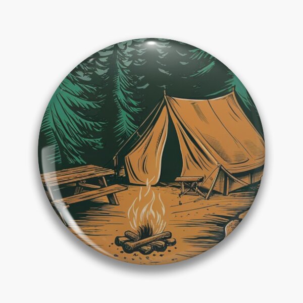 Item preview, Camping designed and sold by WildernessTints.