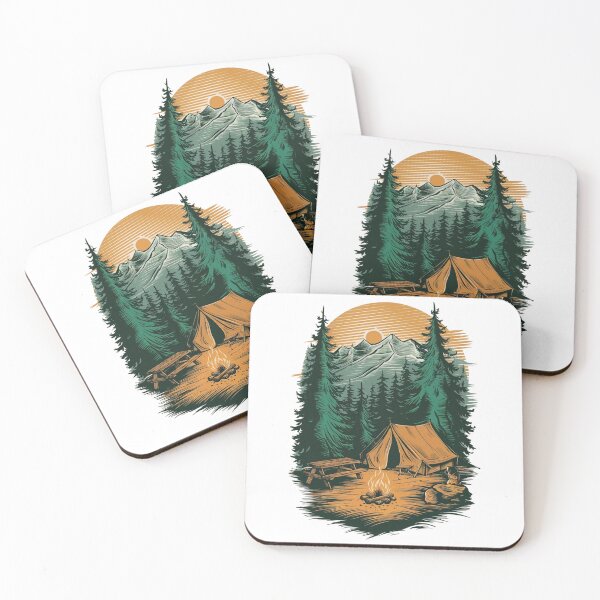 Item preview, Camping designed and sold by WildernessTints.