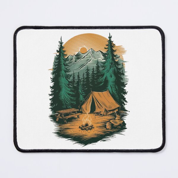 Item preview, Camping designed and sold by WildernessTints.