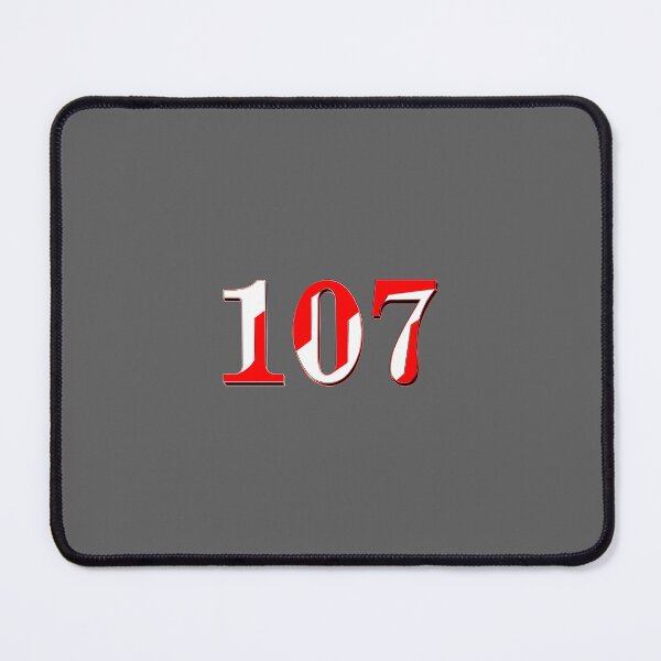 Item preview, number one hundred and seven digit 107 order sequence team member age designed and sold by 4rpixs.