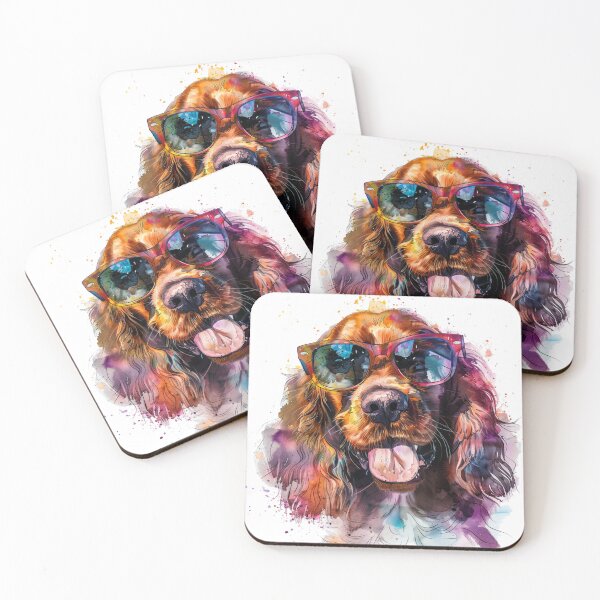 Item preview, Cocker Spaniel with Sunglasses designed and sold by SociallyRemoved.