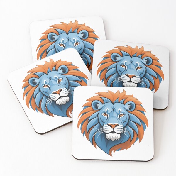 Item preview, Vivid Face of the Feline King designed and sold by marketeam.