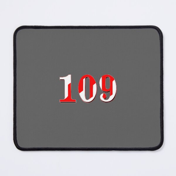 Item preview, number one hundred and nine digit 109 order sequence team member age designed and sold by 4rpixs.