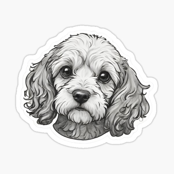 Item preview, Adorable Cockapoo Dog - Perfect for Dog Lovers! designed and sold by LotusFlyFox.