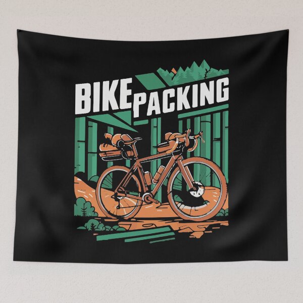 Item preview, Bikepacking Gravel Bike - Adventure in Nature designed and sold by mergmart.