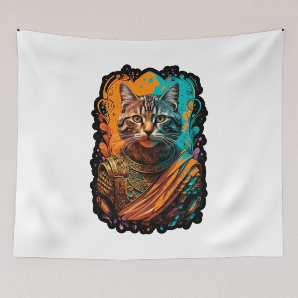 Item preview, Emperor Philosopher Cat designed and sold by PatronesKawai.