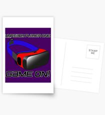 TRENDING T-SHIRTS FOR EVERYONE! UNREADY PLAYER ONE GAME ON! T-SHIRT , Postcards