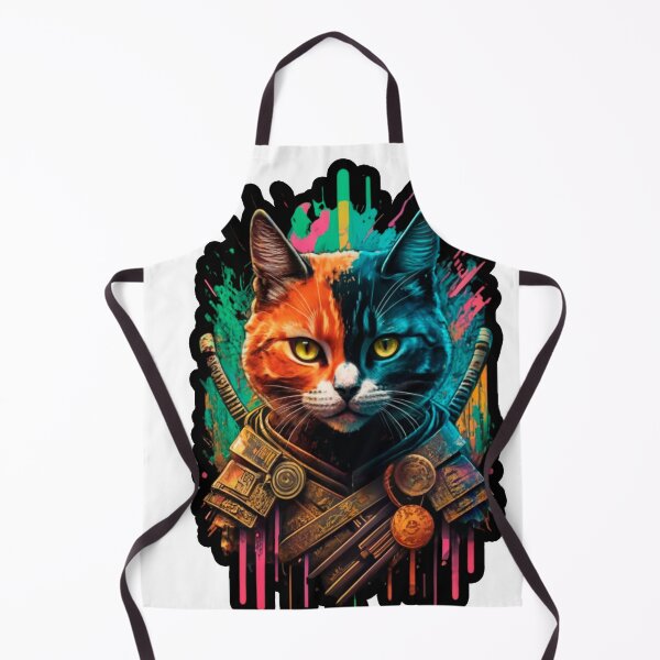 Item preview, Philosopher Samurai Cat designed and sold by PatronesKawai.