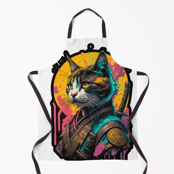 Item preview, Philosopher Samurai Cat designed and sold by PatronesKawai.