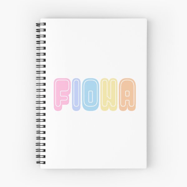 Item preview, Fiona Name Colorful designed and sold by designbycecilia.