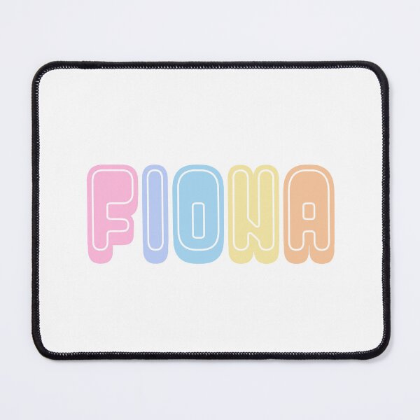 Item preview, Fiona Name Colorful designed and sold by designbycecilia.
