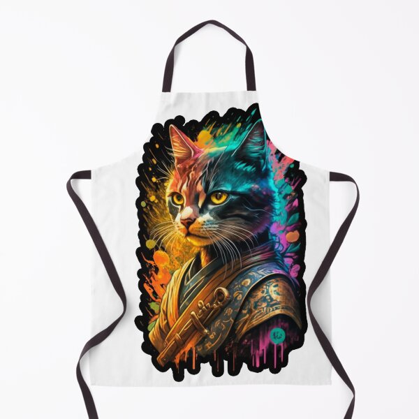 Item preview, Philosopher Samurai Cat designed and sold by PatronesKawai.