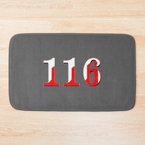 Item preview, number one hundred and sixteen digit 116 order sequence team member age designed and sold by 4rpixs.
