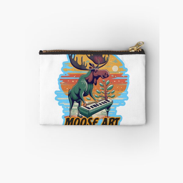 Item preview, moose playing a piano designed and sold by jnsmerchstore.
