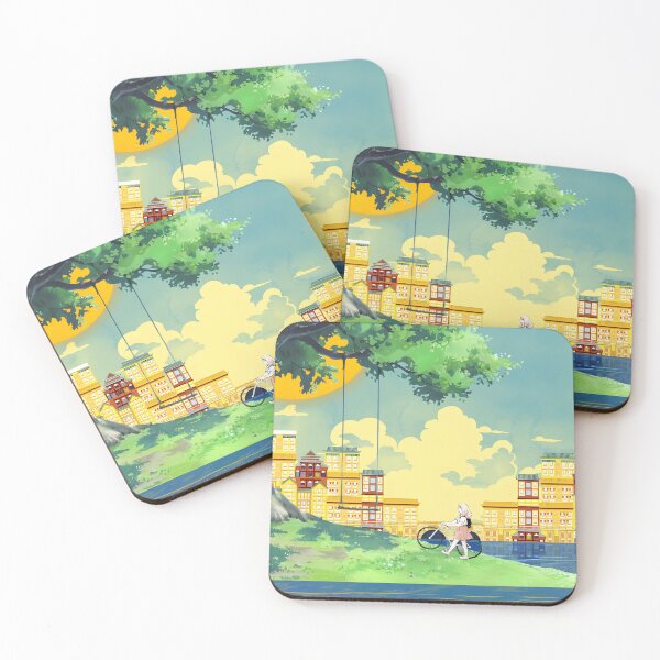 Item preview, A typical illustration of girl walking in park with cycle designed and sold by Einsteinshop.