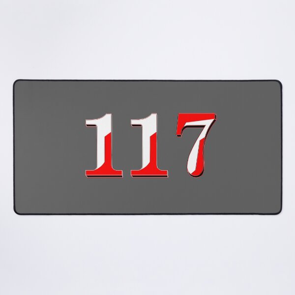 Item preview, number one hundred and seventeen digit 117 order sequence team member age designed and sold by 4rpixs.