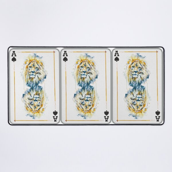 Item preview, Lion Ace of Spades designed and sold by caracatita75.