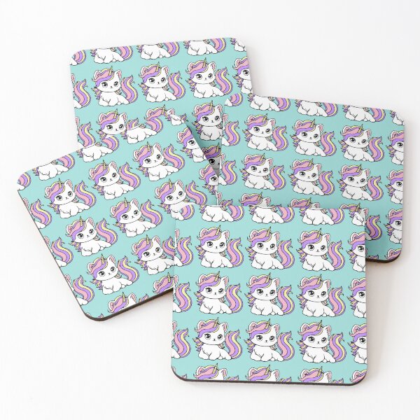 Item preview, Unicorn Kitty Pattern designed and sold by theartfulaspie.