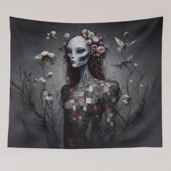 Item preview, Alien Spring: Surrealistic Floral Fantasy designed and sold by MarinaFila.