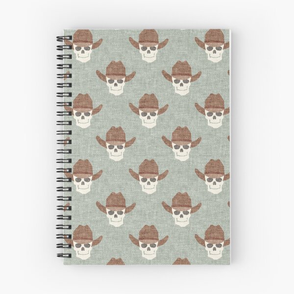 Item preview, Cowboy Skulls - sage designed and sold by littlearrow.