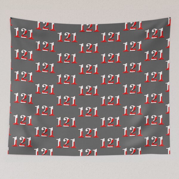 Item preview, number one hundred and twenty one digit 121 order sequence team member age designed and sold by 4rpixs.