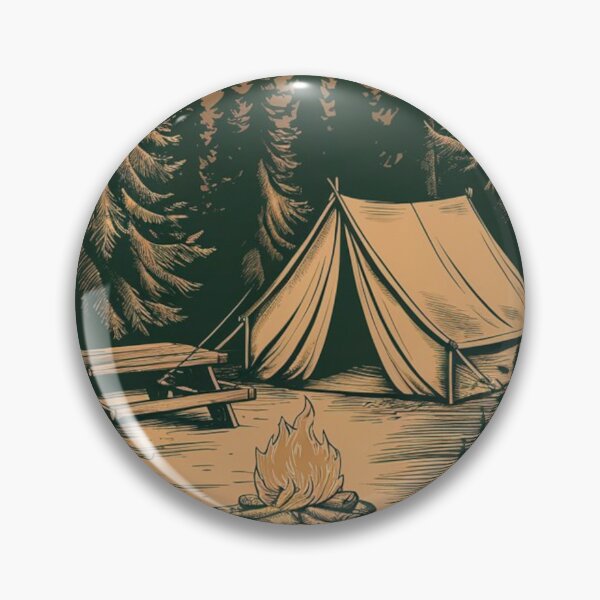 Item preview, Camping designed and sold by WildernessTints.