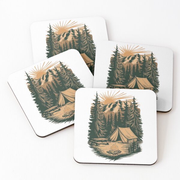 Item preview, Camping designed and sold by WildernessTints.