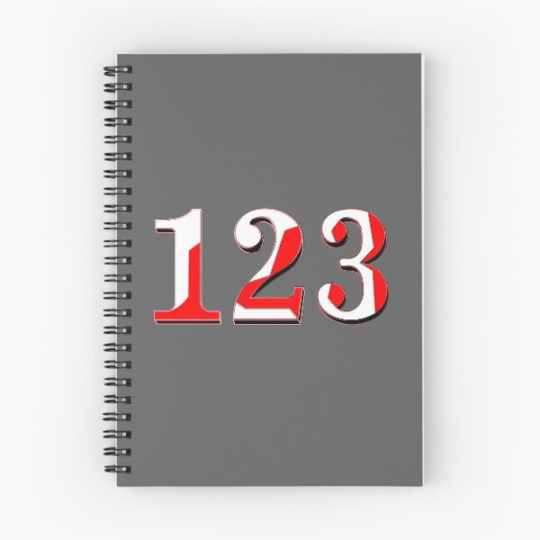 Item preview, number one hundred and twenty three digit 123 order sequence team member age designed and sold by 4rpixs.