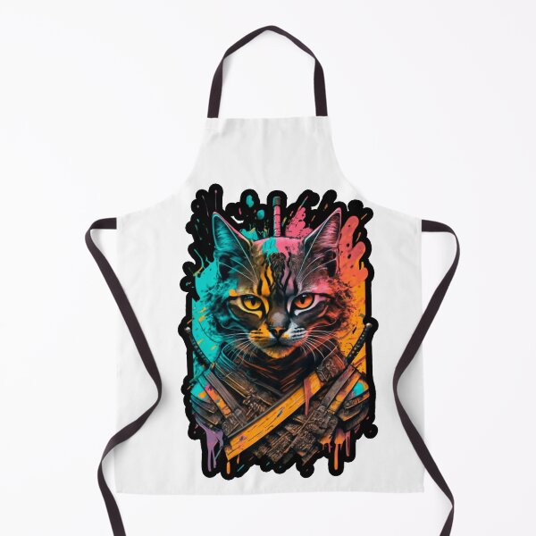Item preview, Philosopher Samurai Cat designed and sold by PatronesKawai.