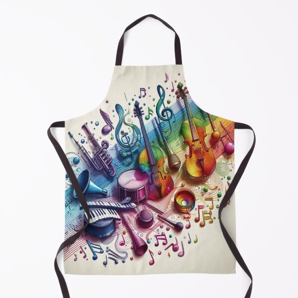 Item preview, Instruments Make Music Everywhere AI Generated designed and sold by BrightrDayMusicArt.