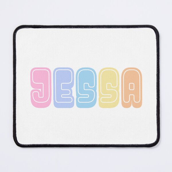 Item preview, Jessa Name Colorful designed and sold by designbycecilia.