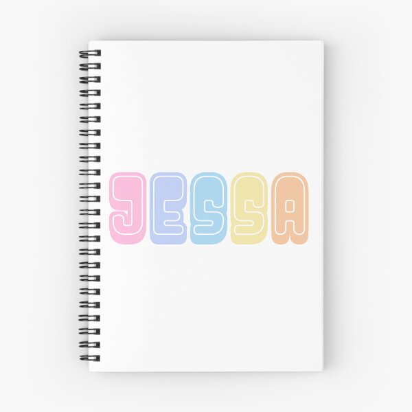 Item preview, Jessa Name Colorful designed and sold by designbycecilia.