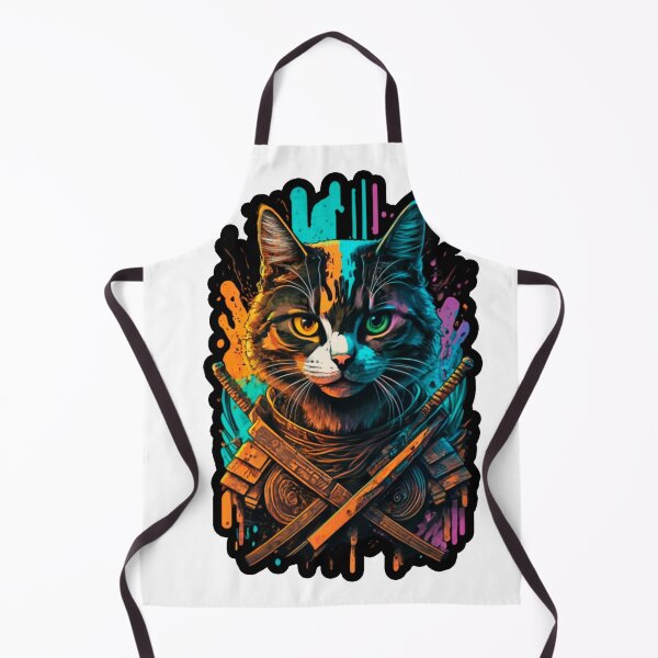 Item preview, Philosopher Samurai Cat designed and sold by PatronesKawai.