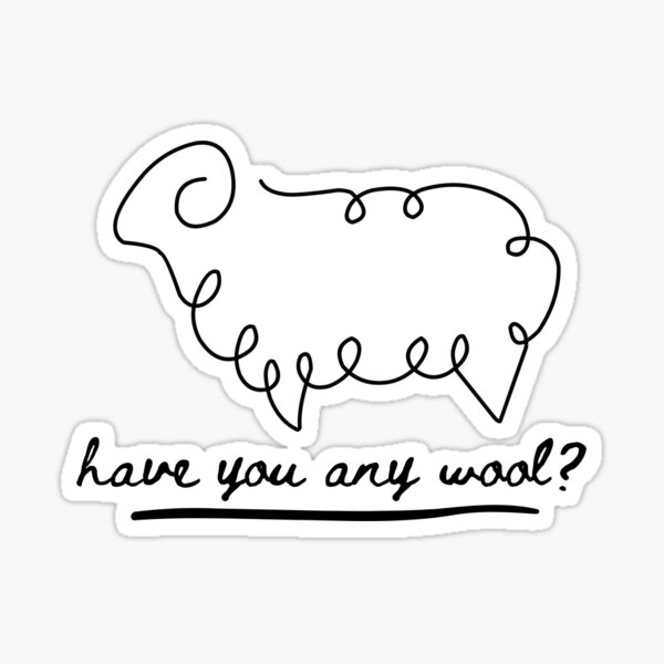 Item preview, Have You Any Wool? Sheep Art designed and sold by simplelittlemoments.