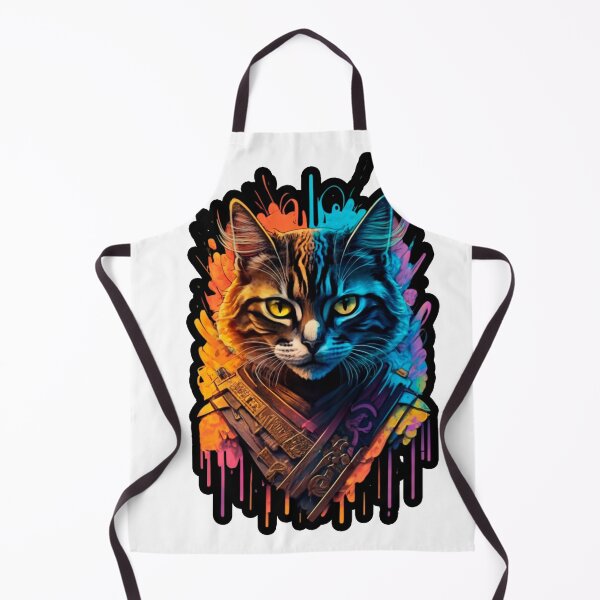 Item preview, Philosopher Samurai Cat designed and sold by PatronesKawai.