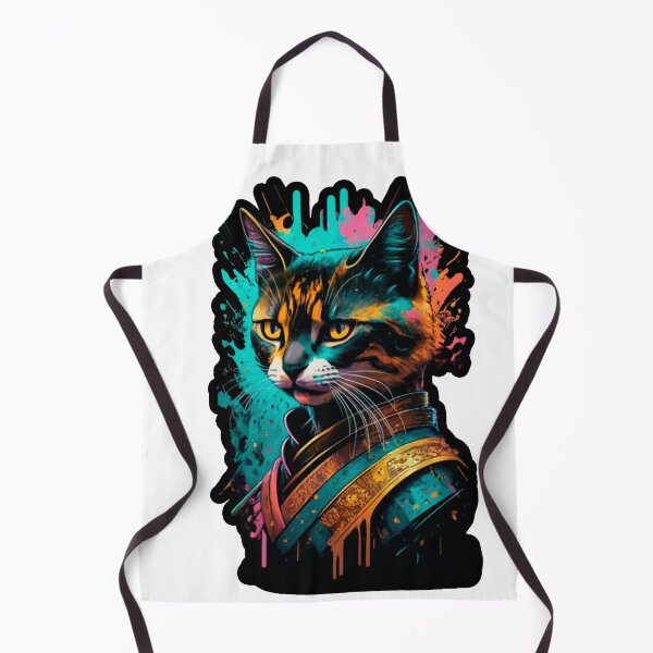 Item preview, Philosopher Samurai Cat designed and sold by PatronesKawai.
