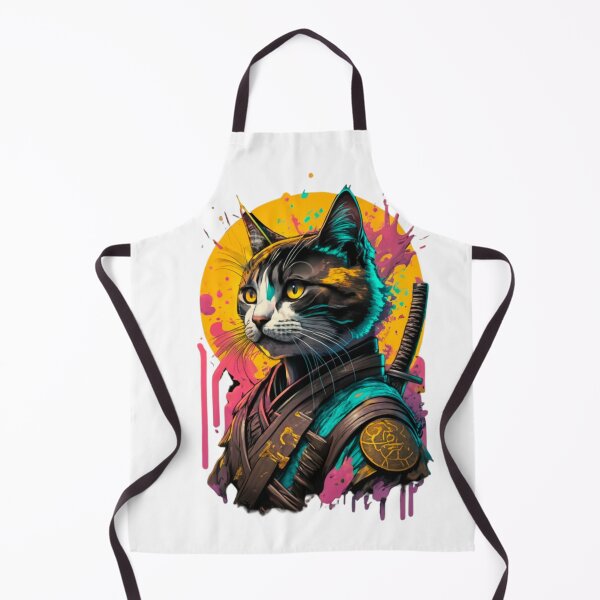 Item preview, Philosopher Samurai Cat designed and sold by PatronesKawai.