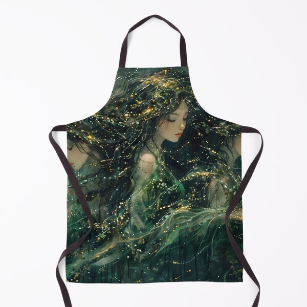Item preview, Group of Water Fairies Dancing Through Sparkling Waves on Canv designed and sold by Art.Fusion.Studio.