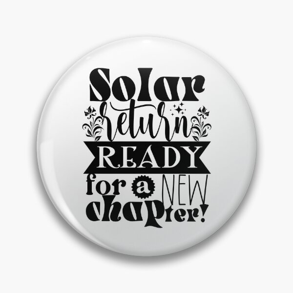 Item preview, Solar Return Ready For a New Chapter! Zodiac designed and sold by smalldesignbox.