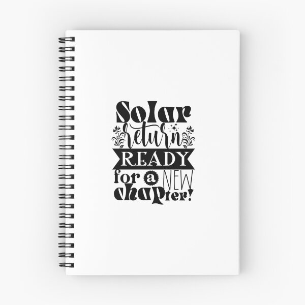 Item preview, Solar Return Ready For a New Chapter! Zodiac designed and sold by smalldesignbox.