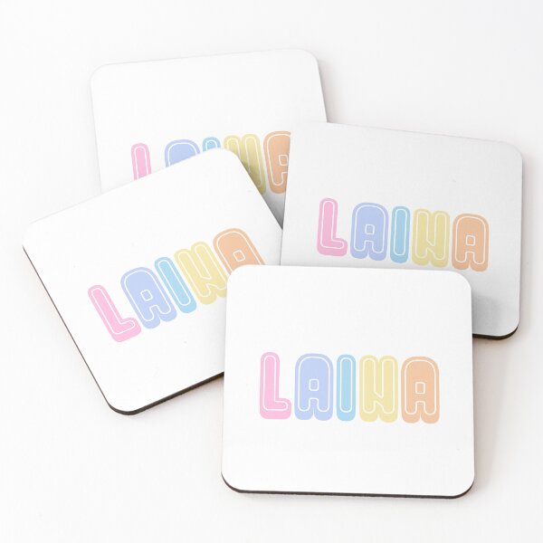Item preview, Laina Name Colorful designed and sold by designbycecilia.