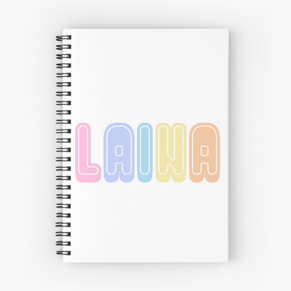 Item preview, Laina Name Colorful designed and sold by designbycecilia.