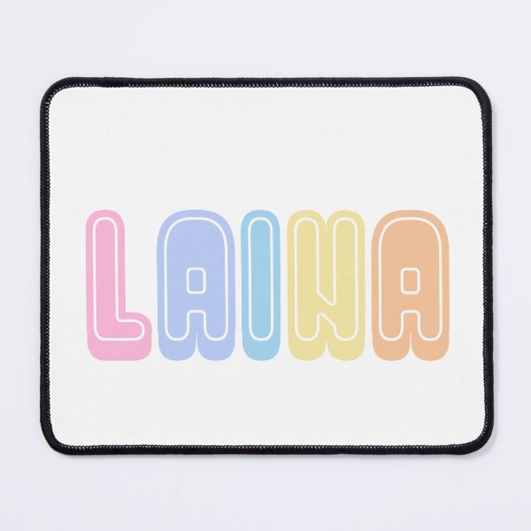 Item preview, Laina Name Colorful designed and sold by designbycecilia.