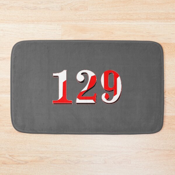 Item preview, number one hundred and twenty nine digit 129 order sequence team member age designed and sold by 4rpixs.
