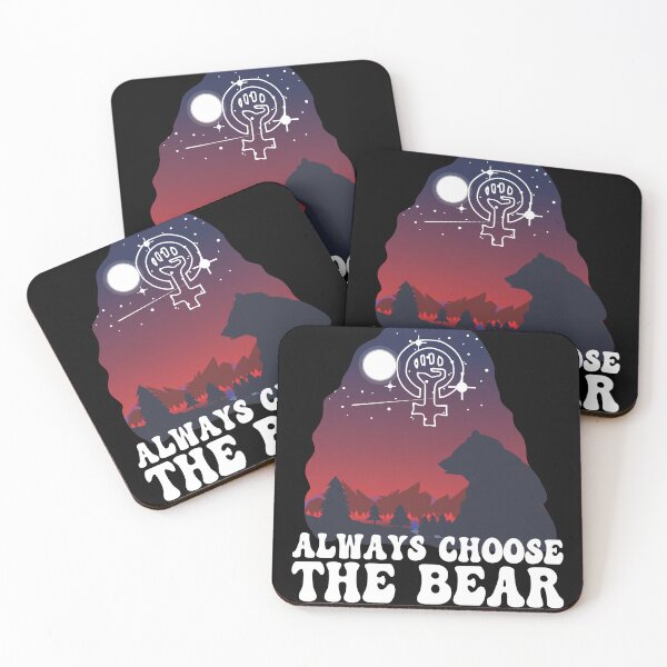 Item preview, 4B Movement, Always Choose the Bear, Women's Rights, Feminist, Know Your Worth designed and sold by mamahellfire31.