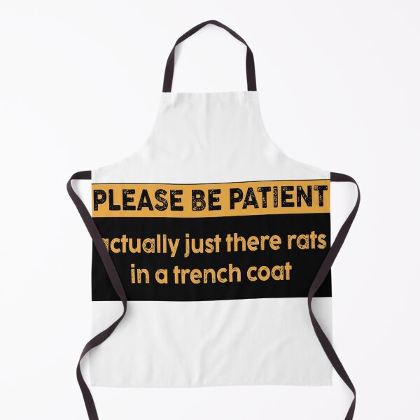 Item preview, Please Be Patient: Im actually three rats in a trench coat Bumper designed and sold by fanky-bumper.