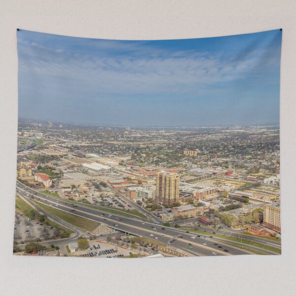 Item preview, San Antonio Expressway Skyline designed and sold by SafariByMarisa.