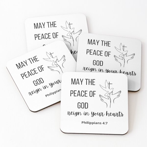 Item preview, May the peace of god reign in your hearts designed and sold by TerraSanta.