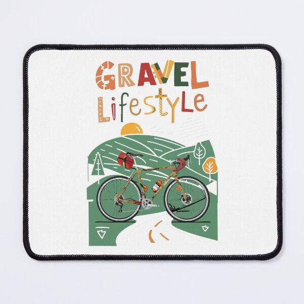 Aperçu de l'œuvre Gravel Lifestyle - gravel bike vintage créée et vendue par mergmart.